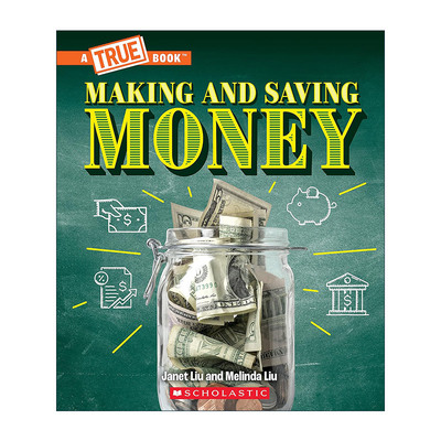 英文原版 A True Book Making and Saving Money 学乐真相百科之理财篇 赚钱与存钱 英文版 进口英语原版书籍