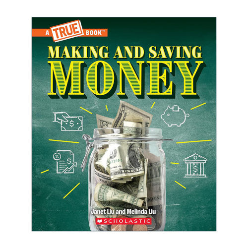 英文原版 A True Book Making and Saving Money 学乐真相百科之理财篇 赚钱与存钱 英文版 进口英语原版书籍