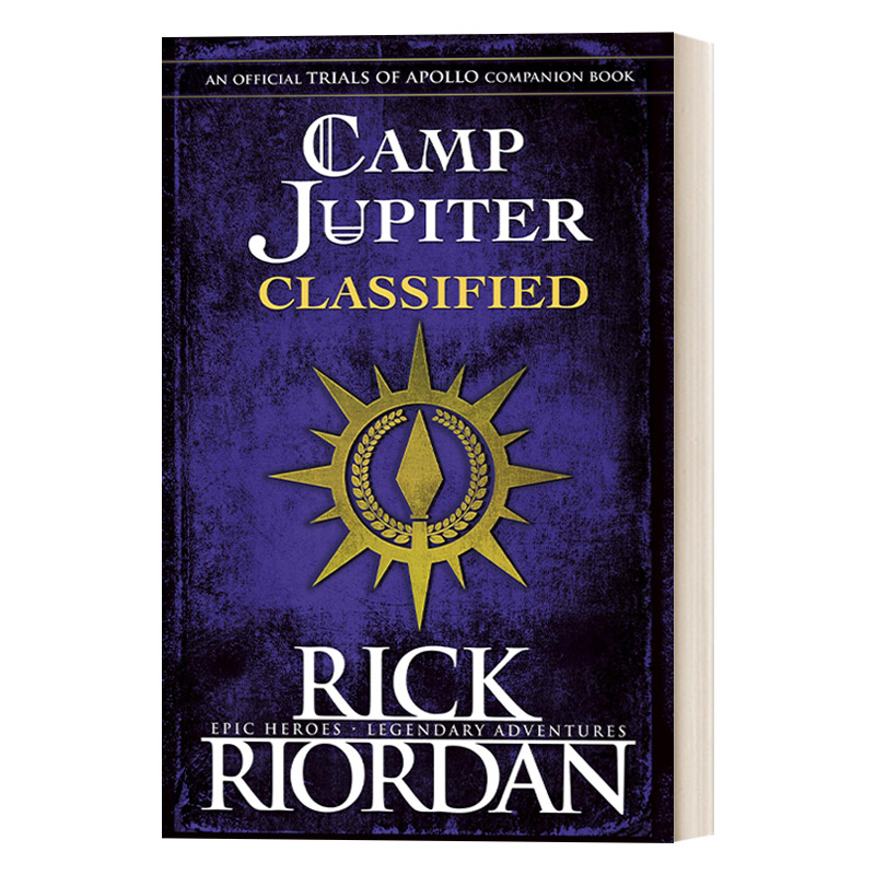 英文原版 Camp Jupiter Classified 朱庇特营密档 新兵日记 波西杰克逊阿波罗的审判系列外传 精装 英文版 进口英语原版书籍