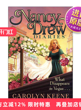 英文原版 What Disappears in Vegas 南希德鲁日记25 神探南茜 英文版 进口英语原版书籍