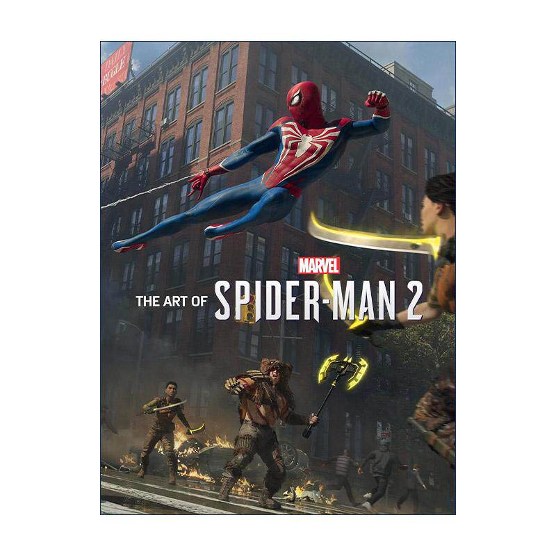 英文原版 The Art of Marvel's Spider-Man 2 漫威蜘蛛侠2 游戏艺术设定集 索尼 黑马漫画 精装收藏版 英文版 进口英语原版书籍