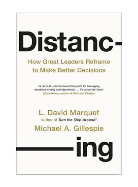 英文原版 Distancing 抽离 卓越领导者如何重构思维以做出更优决策 英文版 进口英语原版书籍