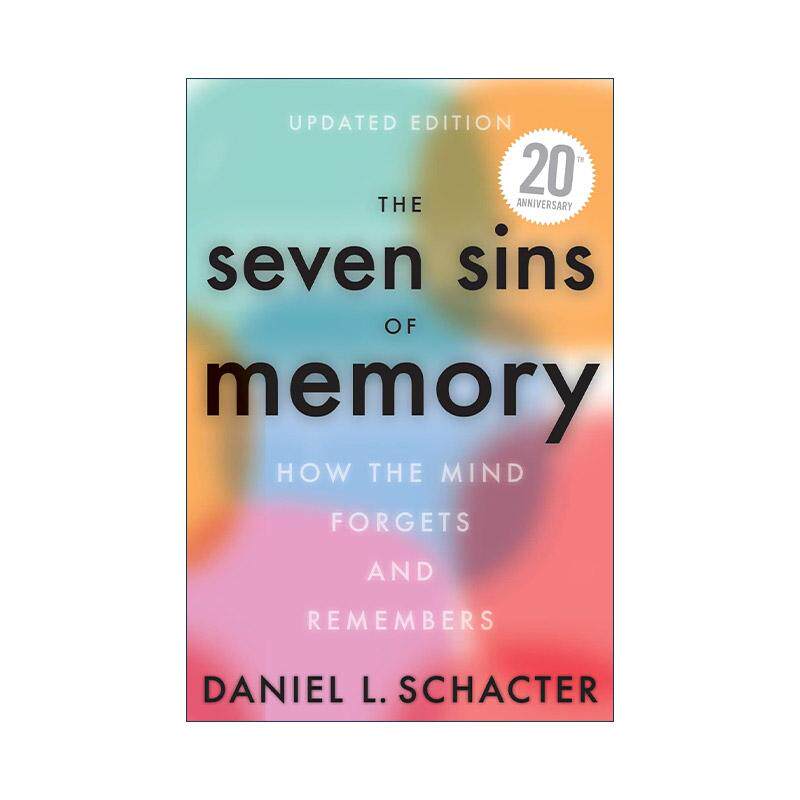 英文原版 The Seven Sins of Memory 记忆的七宗罪 英文版 进口英语原版书籍