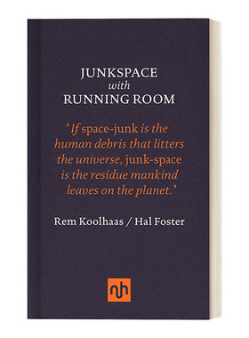 英文原版 Junkspace with Running Room 带有运行空间的垃圾空间 Rem Koolhaas 精装 英文版 进口英语原版书籍