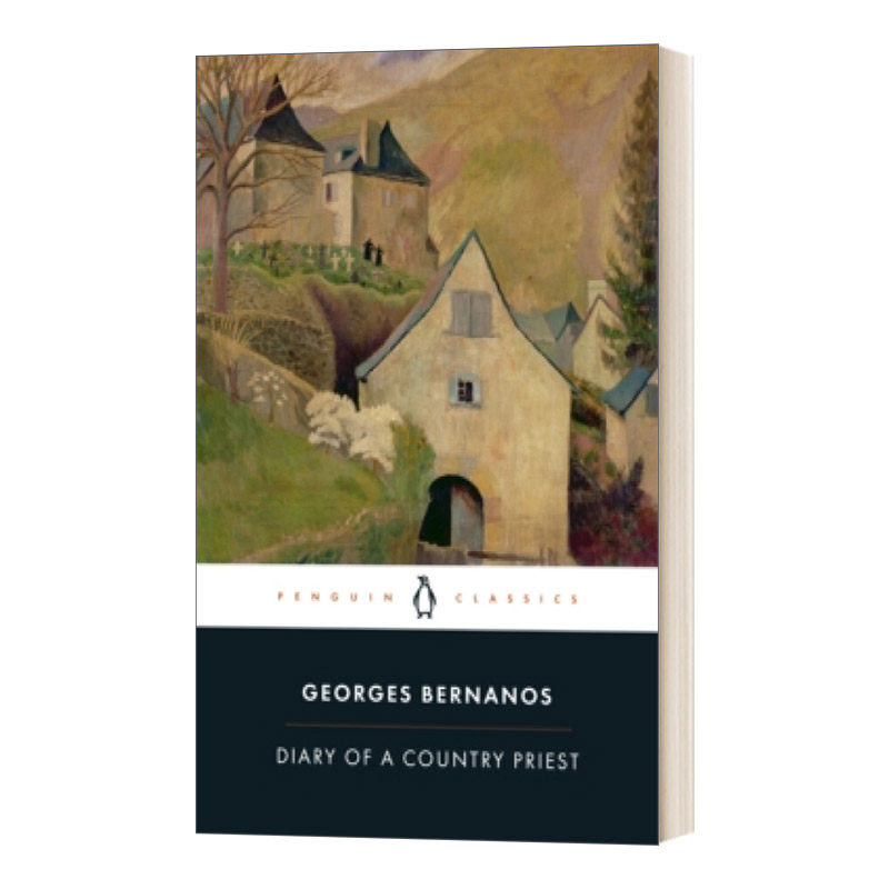 英文原版 The Diary of a Country Priest 乡村牧师日记 黑经典 英文版 进口英语原版书籍