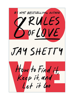 英文原版 8 Rules of Love 爱的8条规则 僧侣作家Jay Shetty 英文版 进口英语原版书籍