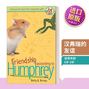 书籍 进口英语原版 Betty Friendship According 汉弗瑞 Humphrey 英文版 英文原版 友谊 Birney 儿童校园动物小说