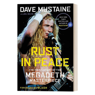 英文原版 Rust in Peace 归于死寂 美国金属乐队Megadeth传记 英文版 进口英语原版书籍