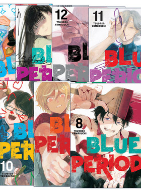 英文原版 Blue Period 蓝色时期系列8-14册 漫画 山口飞翔 英文版 进口英语原版书籍