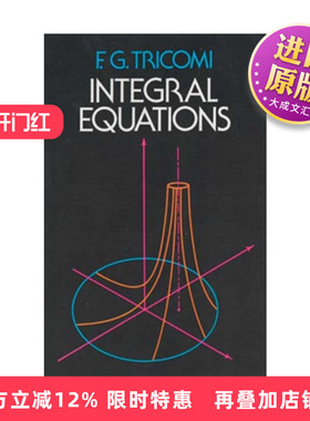 英文原版 Integral Equations 积分方程式 F. G. Tricomi 特里科米 英文版 进口英语原版书籍