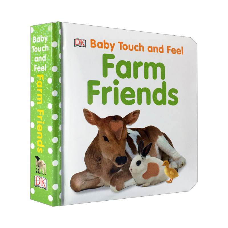 英文原版 Baby Touch and Feel Farm Friends DK宝宝触摸书 农场朋友 英文版 进口英语原版书籍儿童图书