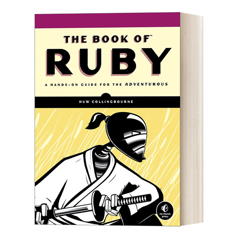 英文原版 The Book of Ruby Ruby编程高级教程 代码 计算机 Huw Collingbourne 英文版 进口英语原版书籍