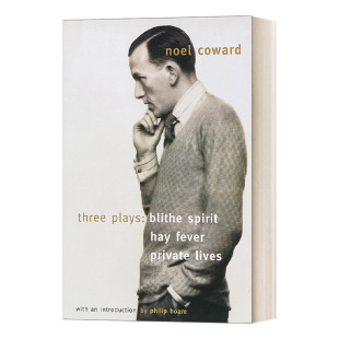 英文原版 Blithe Spirit Hay Fever Private Lives 欢乐的精灵 花粉过敏 私人生活 No?l Coward诺埃尔·考沃德 进口英语书