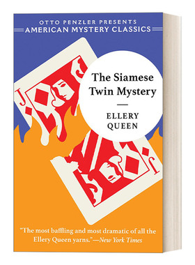 英文原版 The Siamese Twin Mystery 暹罗连体人之谜 美国经典推理小说 埃勒里奎因侦探系列 英文版 进口英语原版书籍