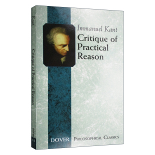 Critique Practical Reason 进口英语书籍 实践理性批判 英文版 英文原版