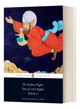 英文原版 The Arabian Nights Tales of 1001 Nights Vol.2 天方夜谭 一千零一夜卷二 企鹅经典文学小说 英文版 进口英语原版书籍