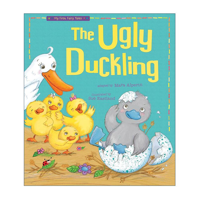 英文原版 The Ugly Duckling My First Fairy Tales 丑小鸭 儿童经典童话故事绘本 Tiger Tales 英文版 进口英语原版书籍