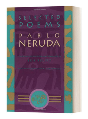英文原版 Selected Poems Pablo Neruda 诗选 巴勃罗 聂鲁达 英文版 进口英语原版书籍