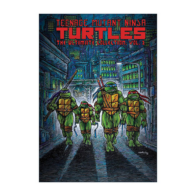 英文原版 Teenage Mutant Ninja Turtles The Ultimate Collection Vol.2 忍者神龟 终极收藏版 卷二 IDW漫画 英文版