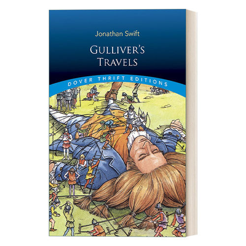 英文原版 Gulliver's Travels 格列佛游记 Dover Thrift Editions 英文版 进口英语原版书籍