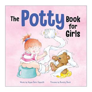 汉娜和亨利系列 Potty Girls for 英文原版 and 如厕之书 幼儿儿童上厕所训练绘本 女孩 Book Series Henry 精装 Hannah The