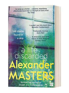 英文原版 A Life Discarded 被搞丢的人生 废料箱里的148本日记 亚历山大·马斯特斯 英文版 进口英语原版书籍