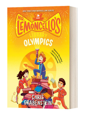 英文原版 Mr.Lemoncello's Library Olympics 神奇图书馆系列2 莱蒙斯洛先生的图书馆奥运会 英文版 进口英语原版书籍儿童图书