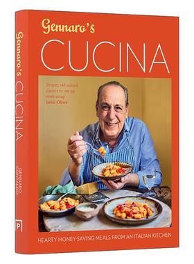 英文原版 Gennaro's Cucina 意大利名厨Gennaro Contaldo的经典意式食谱全书 物尽其用的烹饪指南 精装 英文版 进口英语原版书籍