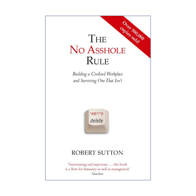 英文原版 The No Asshole Rule 拒绝混蛋法则 英文版 进口英语原版书籍
