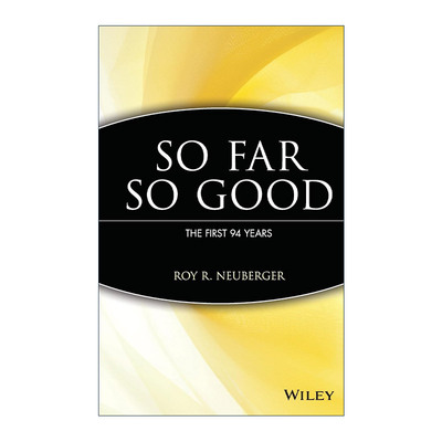 英文原版 So Far  So Good 来自94年的投资生涯忠告 精装 世纪炒股赢家 罗伊纽伯格 英文版 进口英语原版书籍