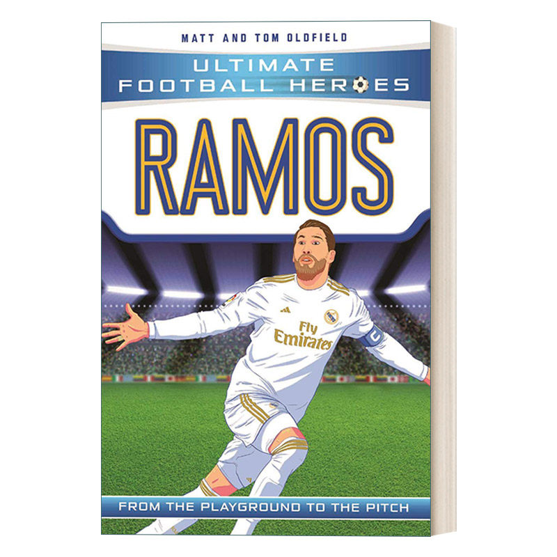 英文原版 ramos 超级足球明星人物传记 拉莫斯 ultimate football