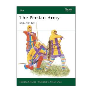 The Army 进口英语原版 书籍 军事精锐系列 英文原版 波斯军队 560–330 Persian 英文版