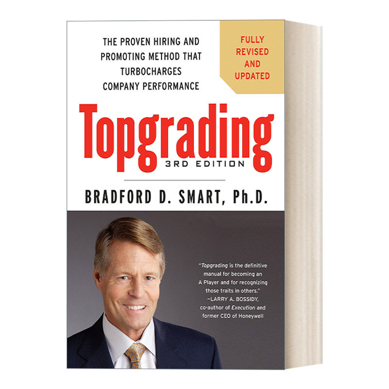 英文原版 Topgrading  3rd Edition 顶级评级法速查手册，第三版 如何招聘、培训及留住A类员工 人才管理 英文版 进口英语原版书籍