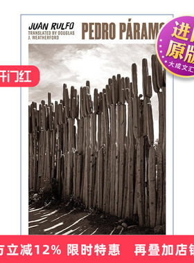 英文原版 Pedro Páramo 佩德罗·巴拉莫 胡安·鲁尔福 拉美魔幻现实主义开山鼻祖 英文版 进口英语原版书籍