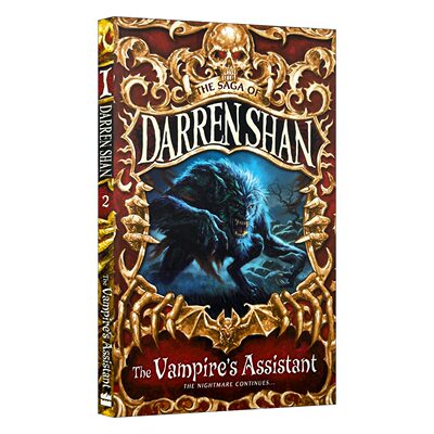 英文原版 The Saga of Darren Shan 2 — The Vampire's Assistant 向达伦大冒险2 鬼不理的助手 英文版 进口英语原版书籍