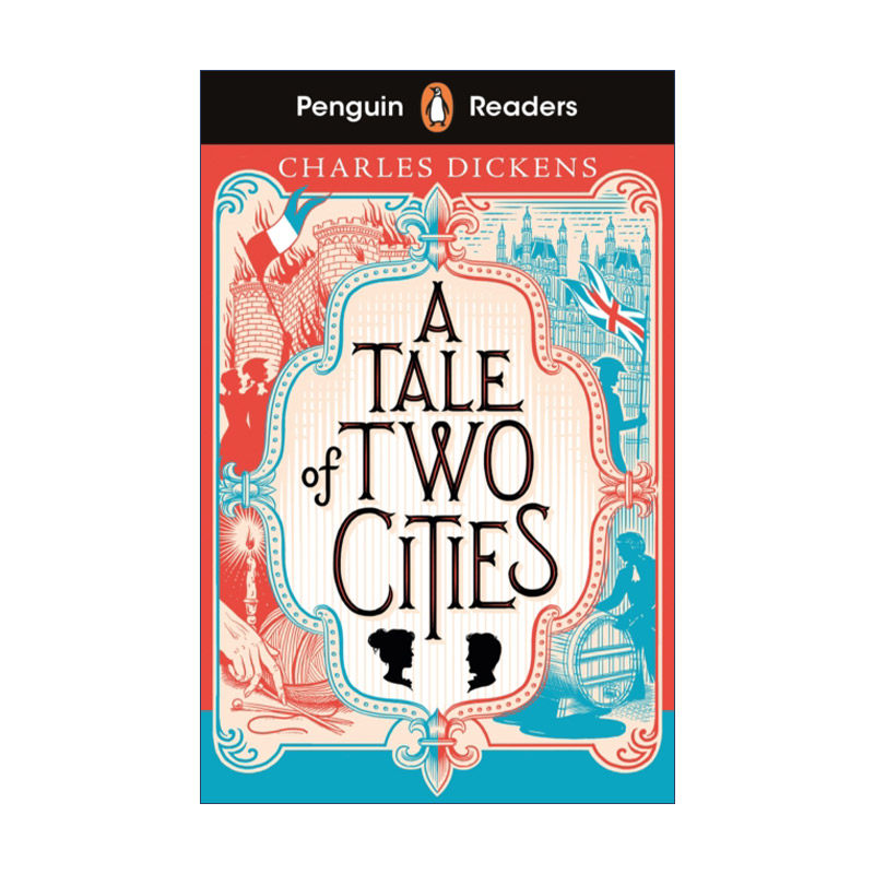 英文原版 Penguin Readers Level 6 A Tale of Two Cities 企鹅分级阅读6级 双城记 狄更斯 英文版 进口英语原版书籍