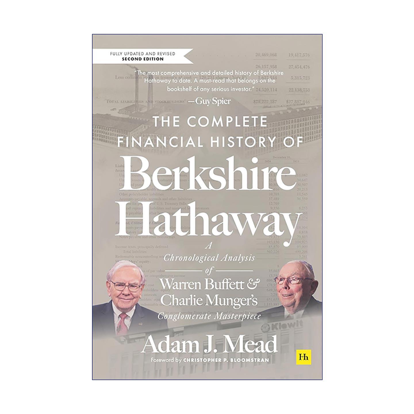 英文原版 The Complete Financial History of Berkshire Hathaway 伯克希尔哈撒韦公司的完整财务史 巴菲特与芒格的资本配置杰作 - 实物图
