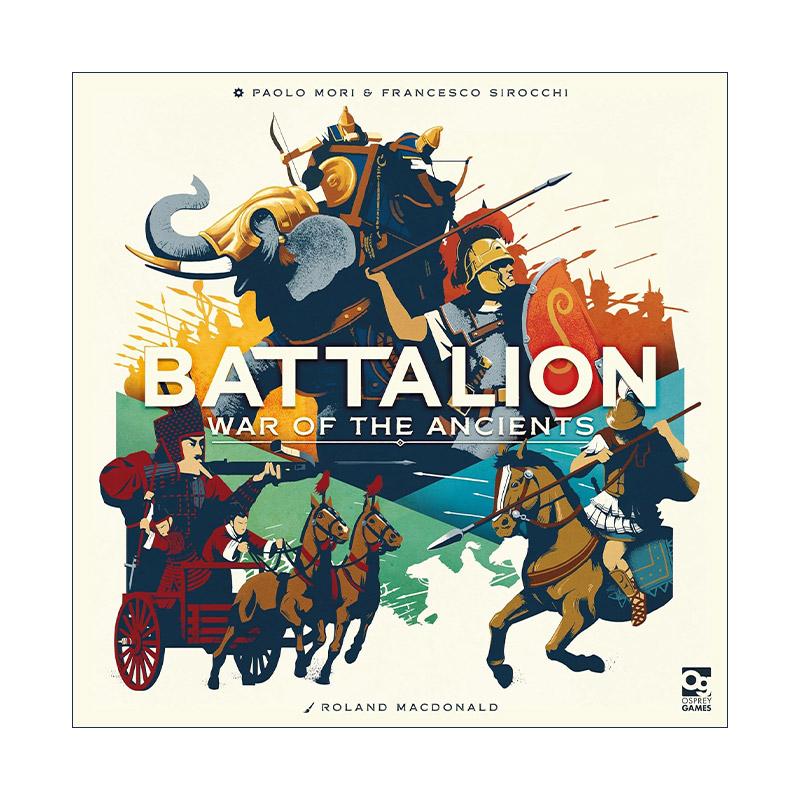 英文原版 Battalion War of the Ancients 军营 古兵之战 桌面战争卡牌游戏 英文版 进口英语原版书籍