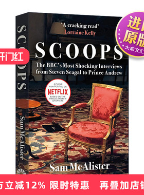 英文原版 Scoops 独家新闻 BBC令人震惊的访谈幕后 Netflix电影皇室丑闻夜原著 英文版 进口英语原版书籍