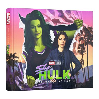 英文原版 Marvel Studios' She-Hulk Attorney At Law 漫威影业 女浩克 政法律师 绿巨人 影视艺术设定集漫画 精装收藏版 进口