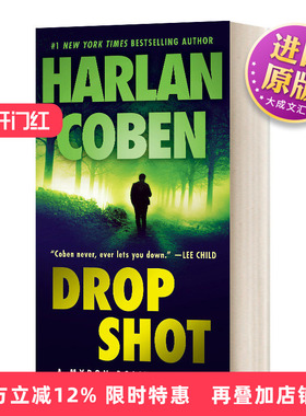 英文原版小说 Drop Shot A Myron Bolitar Novel 02 米隆 波利塔系列2 圣母的假面 英文版 进口英语原版书籍