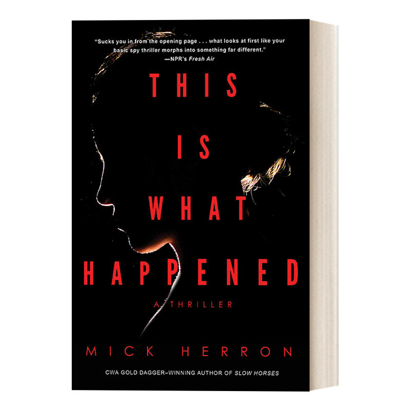 英文原版 this is what happened 这就是发生的事情 间谍惊悚悬疑心理