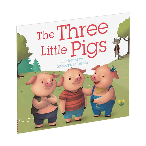三只小猪 英文原版绘本 The Three Little Pigs DK系列 幼儿启蒙认知早教绘本 英文版 DK 进口英语原版书籍