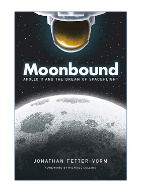 英文原版 Moonbound 登月 阿波罗11号和航天梦 图像小说 英文版 进口英语原版书籍