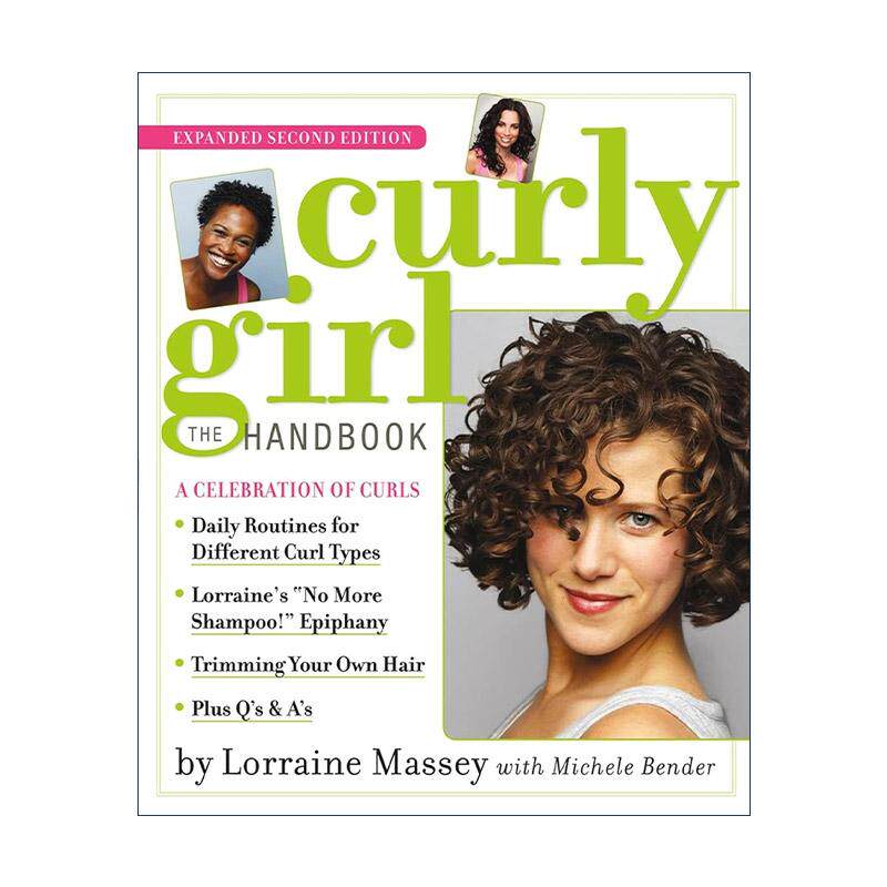 英文原版 Curly Girl 自然卷发女孩的手册 英文版 进口英语原版书籍