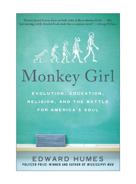 英文原版 Monkey Girl 猴女 进化 教育与美国灵魂之战 图像小说 普利策新闻奖得主Edward Humes 英文版 进口英语原版书籍