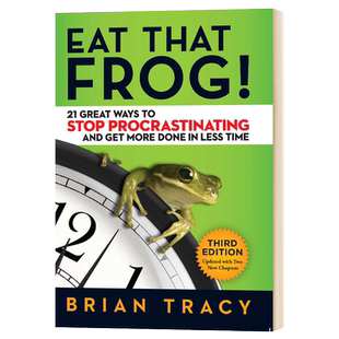 Eat That Frog 英文原版 吃掉那只青蛙 高效时间管理法则 博恩崔西 Brian Tracy 英文版原版英语成功经管励志书籍