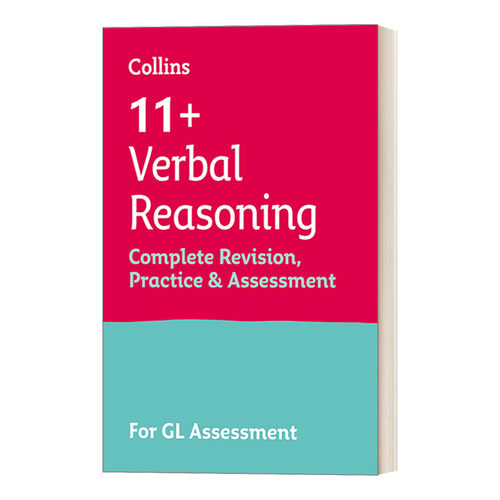 英文原版 11+ Verbal Reasoning Complete Revision Practice 柯林斯英国小升初文字推理复习指南及训练 英文版 进口英语原版书籍