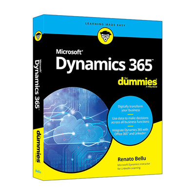 英文原版 Microsoft Dynamics 365 For Dummies 微软365入门 英文版 进口英语原版书籍