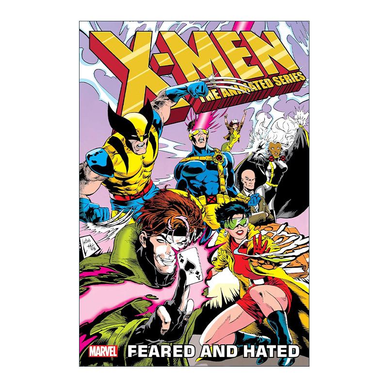 英文原版 X-Men The Animated Series Feared and Hated X战警 动画系列 恐惧和憎恨 漫威漫画 Ralph Macchio 进口英语原版书籍